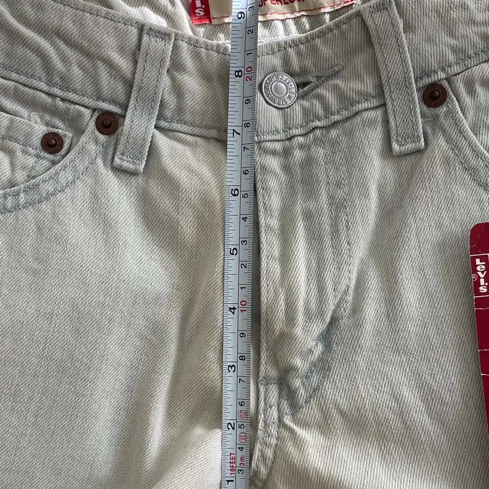 NWT! Levi's 518 Superlow Stone Gray Bootcut Jeans - Picture 6 of 11